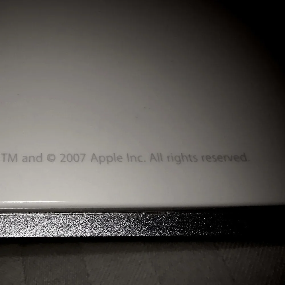 Apple A1243 Wired Keyboard Full Size Aluminum USB Cable‎ Numeric Keypad